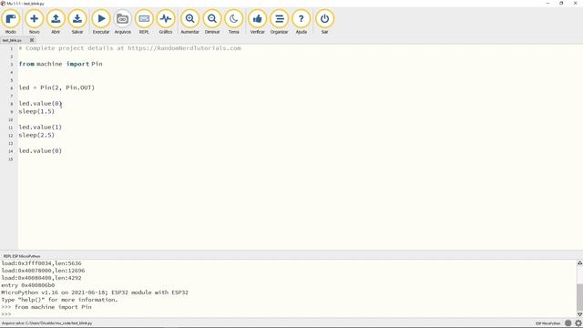 Editor Leve para Micropython: Mu смотреть онлайн