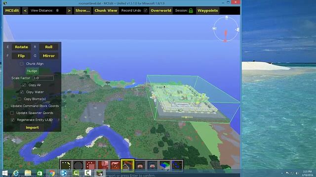 How to add minecraft schematics with MCEdit смотреть онлайн