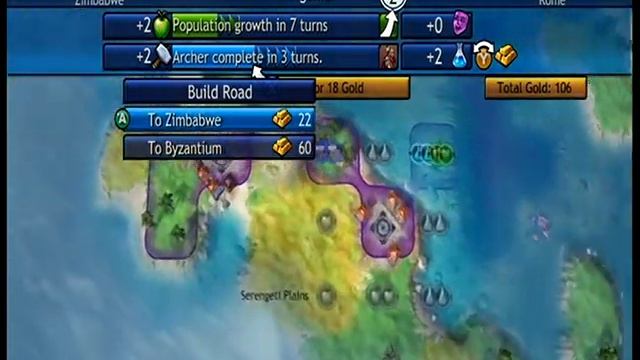 Win Screen on Civilization Revolution Demo смотреть онлайн