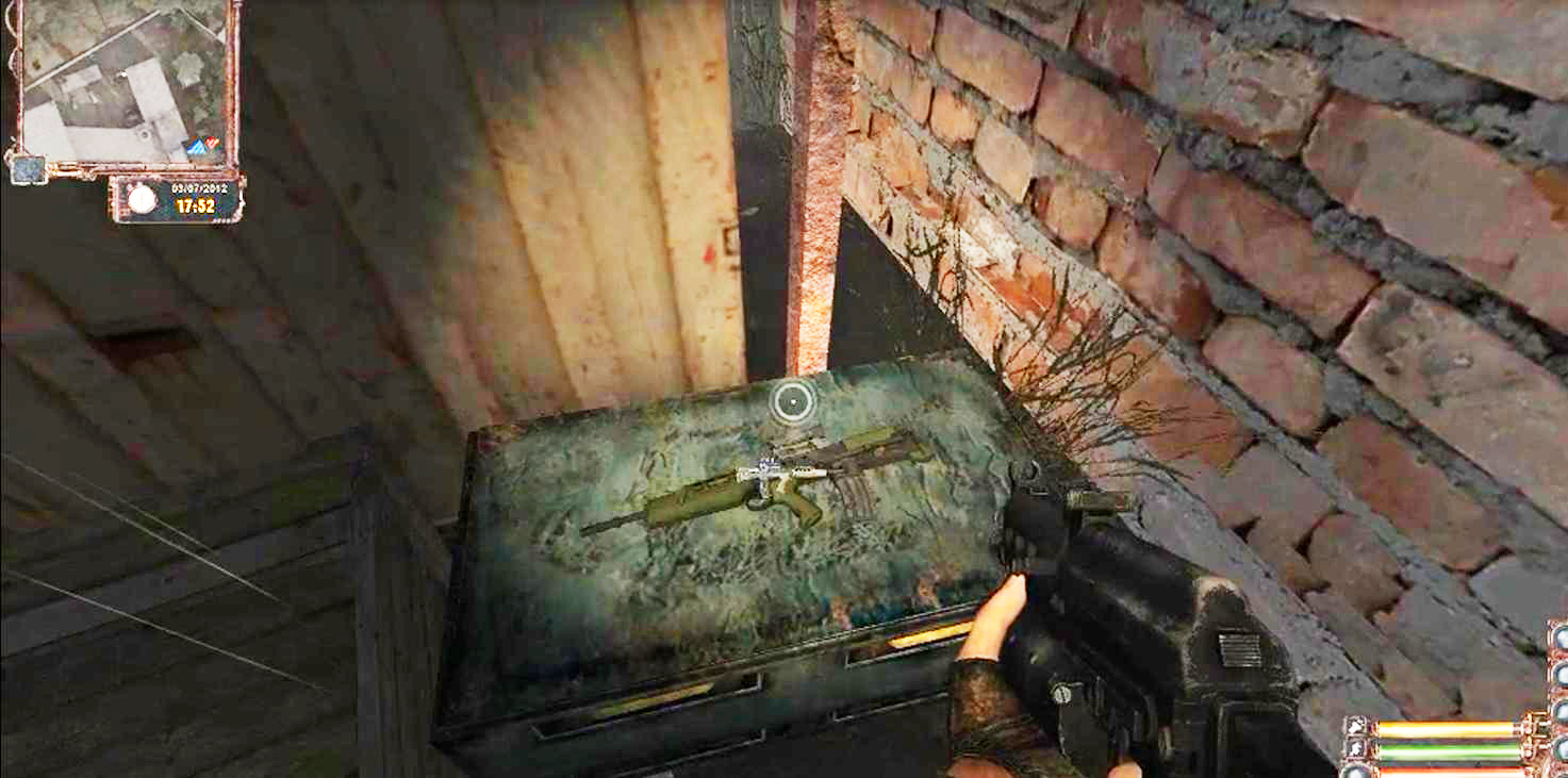 S.t.a.l.k.e.r. lost alpha.Найти модифицированную L85 смотреть онлайн