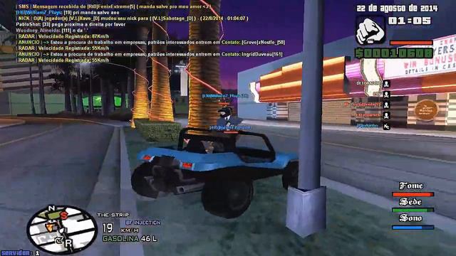 GTA San Andreas SAMP RPG #44 - Tenho Dois Empregos смотреть онлайн