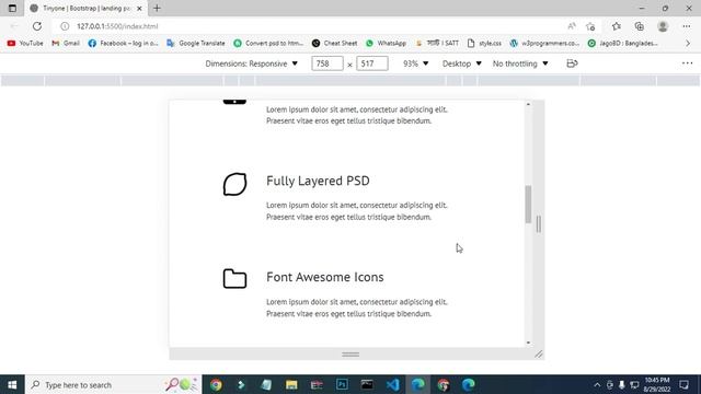 PSD to HTML with full RESPONSIVE || Short Video || ?????'? ??????? . смотреть онлайн