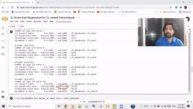 #VAR Vector Auto Regression (VAR) model for Multivariate Time series Forecasting смотреть онлайн