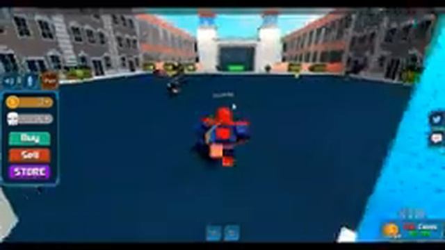 Стал человеком пауком в роблоксе!!! Roblox Superhero-simulator смотреть онлайн