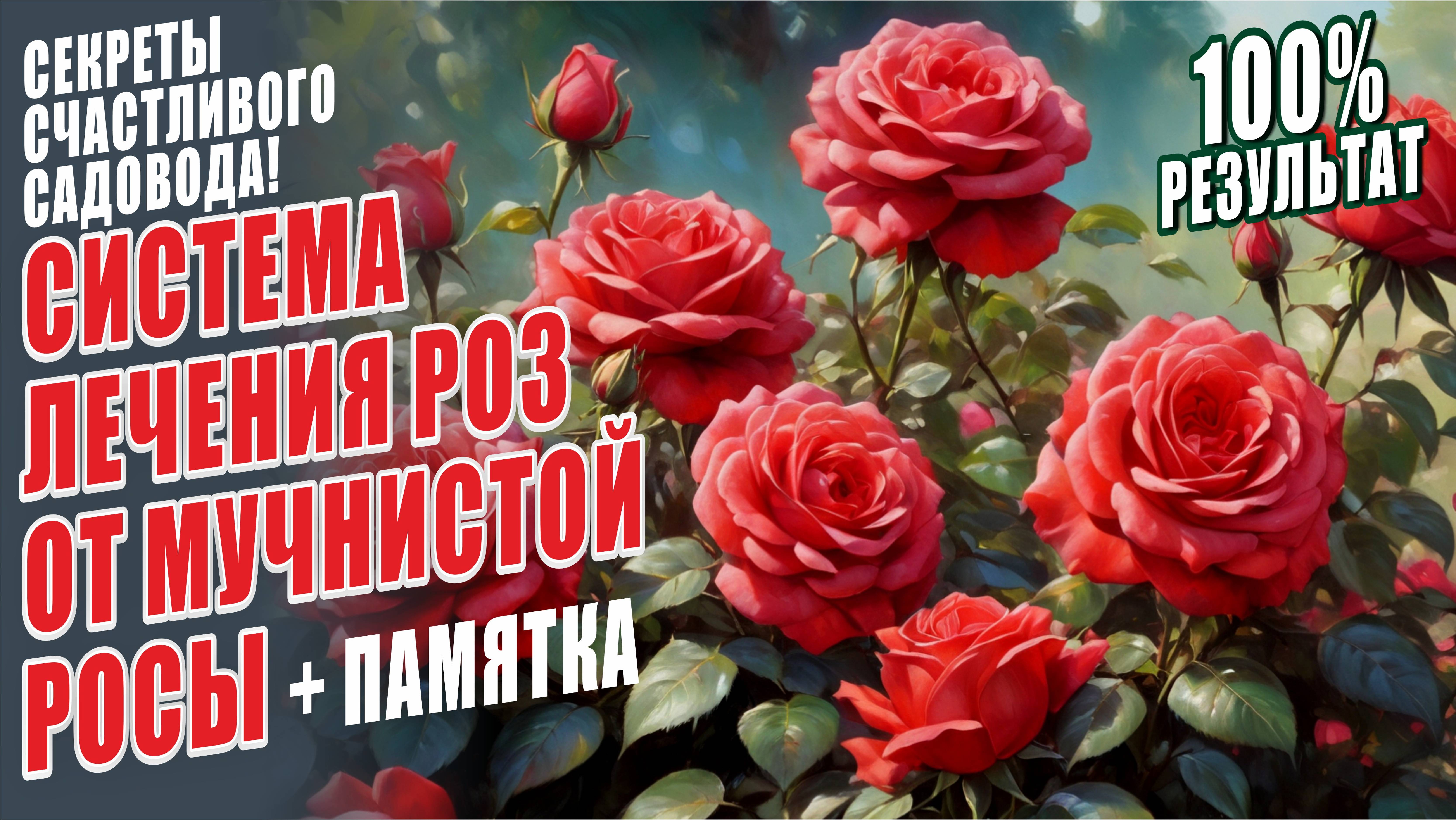 МУЧНИСТАЯ РОСА. СИСТЕМА ЛЕЧЕНИЯ РОЗ ОТ МУЧНИСТОЙ РОСЫ. ИСПОЛЬЗОВАНИЕ ФУНГИЦИДОВ И НАРОДНЫХ СРЕДСТВ. смотреть онлайн