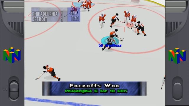 NHL Breakaway 98 (Nintendo 64) - Philadelphia Flyers at Detroit Red Wings смотреть онлайн