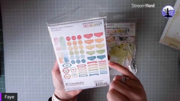 TWILIGHT CRAFTS || New Scrapbooking Product Preview | 49 and Market Spectrum Sherbet