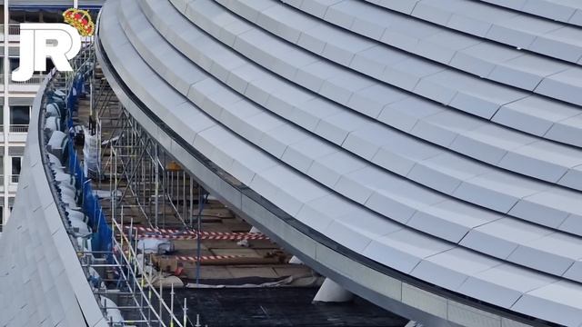 IMÁGENES DESDE las ALTURAS ? EL SKYWALK AVANZA ?? Obras Santiago Bernabéu ? смотреть онлайн