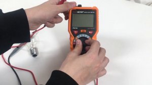 Как проверить лампу накаливания мультиметром?
