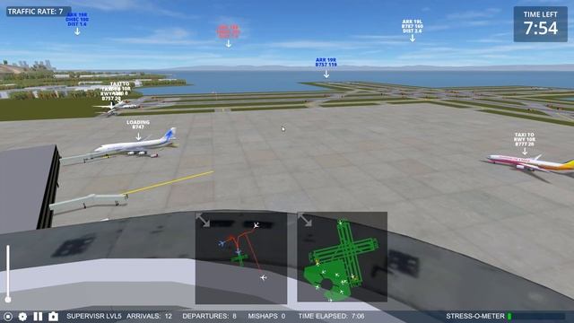 Airport Madness 3D S4 M12 Time Trial 15 @ SFO смотреть онлайн