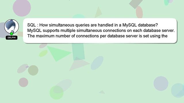 SQL : How simultaneous queries are handled in a MySQL database? смотреть онлайн