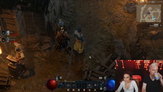 Couples Gaming - Diablo 4 - Rosanna Pansino & Husky - Part 3 смотреть онлайн