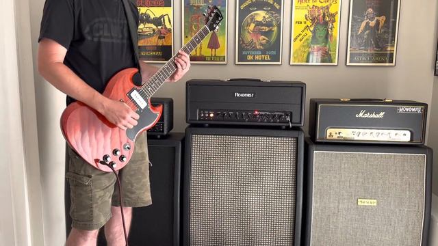 Gibson Tony Iommi SG Special “Monkey” - Headfirst Wizard MTL смотреть онлайн