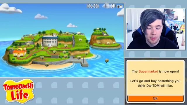 OUR VERY OWN ISLAND!! | Tomodachi Life смотреть онлайн