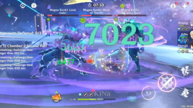Genshin Impact Spiral Abyss 3.4 Floor 12 Full 9-Stars [Full Star Clear] No Ei, No Keqing = No Party смотреть онлайн