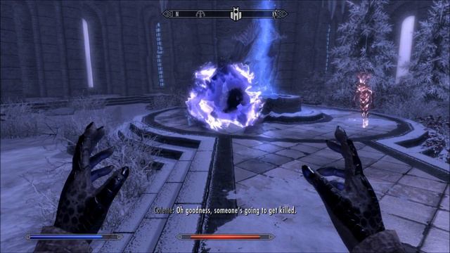 Skyrim - All Atronach conjuration summons смотреть онлайн