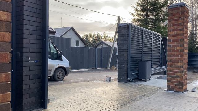 Откатные ворота быстрый привод смотреть онлайн