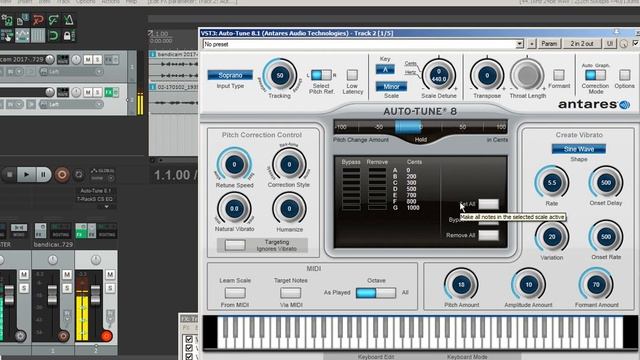 Autotune 8 ФИШКИ И ТРЮКИ ПРИ ТЮНИНГЕ ВОКАЛА смотреть онлайн