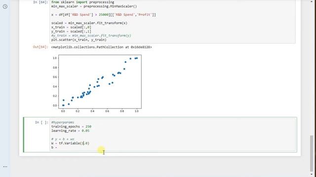 TensorFlow (Python) введение, градиентный спуск, линейная регрессия - Data Science Handmade смотреть онлайн
