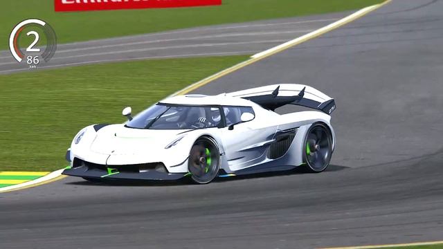 Koenigsegg Jesko vs Formula 3 vs Nascar Chevrolet - Melbourne GP смотреть онлайн