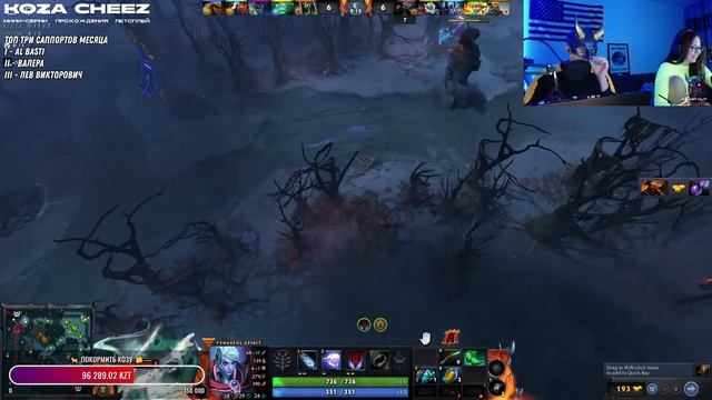 ?Проходим Dota 2 С Кариной ?Классический Слив Рейтинга смотреть онлайн