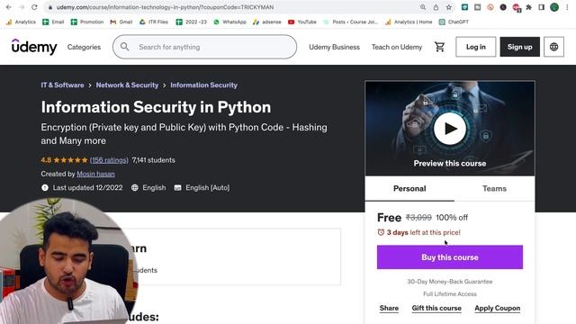Lifetime Free Udemy Courses | ALL Python Programming Courses in 1 Video | Udemy Free Certificate смотреть онлайн