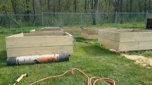 Высокие грядки своими руками. Первый урожай