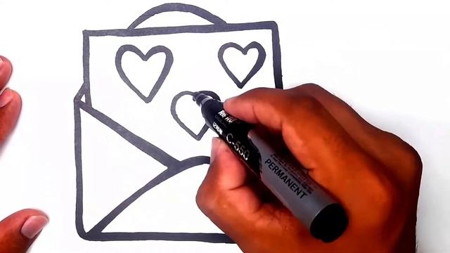 How do I draw an envelope? Как нарисовать конверт? Konvert rasmi chizish смотреть онлайн