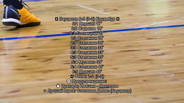 Старт Чемпионата МФЛ по футзалу (14.02.2019) смотреть онлайн