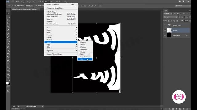 ZOOM Text Effect | Adobe Photoshop | Graphic Guide смотреть онлайн