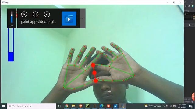 volume controlling using Python OpenCV - Jeevanantham смотреть онлайн
