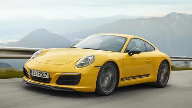 Porsche 911 Carrera T pared back variant on display at LA show смотреть онлайн