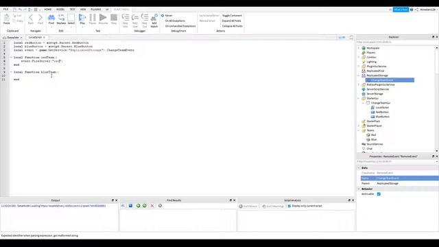 How To Make A Team Changing GUI In Roblox Studio! GUI And Script From Scratch смотреть онлайн