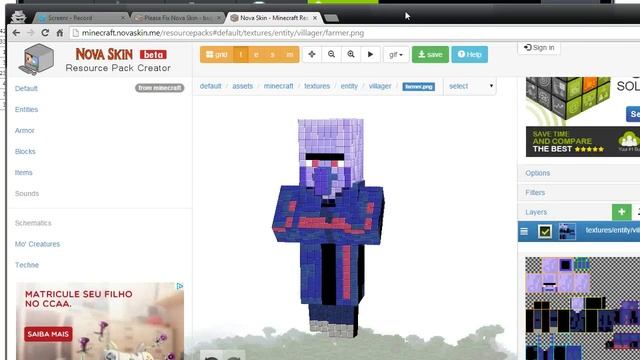 nova skin resource pack editor смотреть онлайн