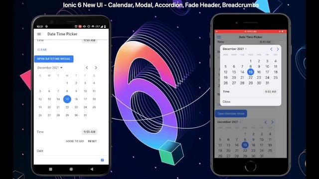 Ionic 6 - New and Improved UI Component Preview - Android and iOS смотреть онлайн