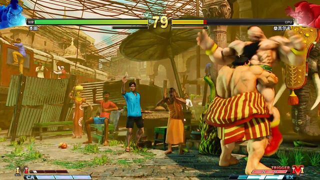 STREET FIGHTER V: E-HONDA HUGS ZANGIEF смотреть онлайн
