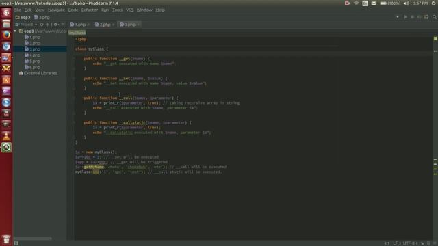 PHP OOP: Magic Methods смотреть онлайн