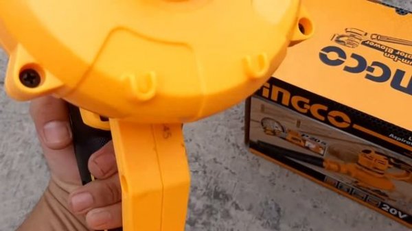 Unboxing Aspirator Blower Cordless 20 V INGCO CABLI2001 Hembusannya Mantab