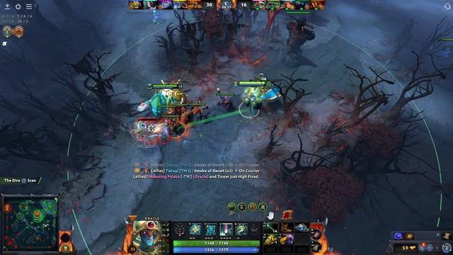 Oracle Dagon in late game смотреть онлайн