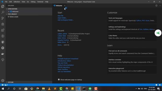 Create Application Using Flutter with VS Code #Flutter #vscode смотреть онлайн