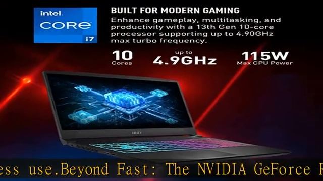 MSI Katana 15 15.6" 144Hz FHD Gaming Laptop: 13th Gen Intel Core i7, RTX 4070, 16GB DDR5, 1TB NVMe смотреть онлайн
