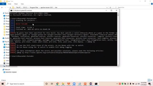 Selenium 4-Part -3 Maven Installation | Run Maven Commands Cmd | MVN Clean | MVN install | MVN test смотреть онлайн