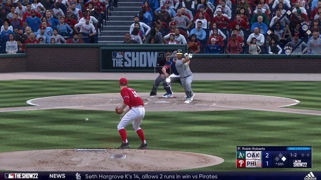 Game 98 2022 MLB season: A's @ Phillies April 8, 2022 смотреть онлайн