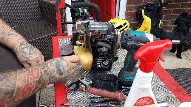 Ryobi  4 Stroke Petrol Strimmer Trimmer Repair