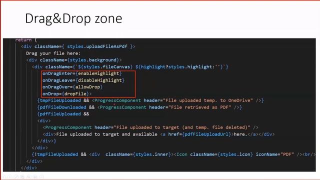 SharePoint Framework file upload by drag & drop including PDF conversion with Microsoft Graph смотреть онлайн