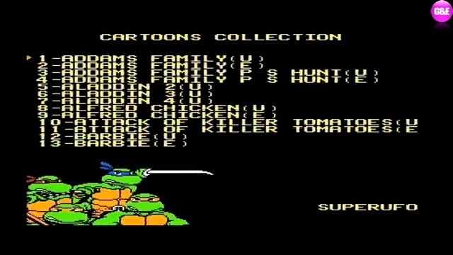 Обзор картриджа из Китая 117 in 1 - The Disney Afternoon collection смотреть онлайн