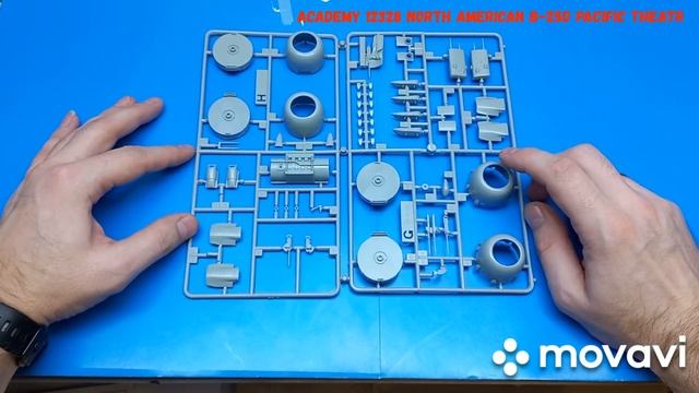 ОБЗОР. Academy 12328 North American B-25D Pacific Theatr смотреть онлайн