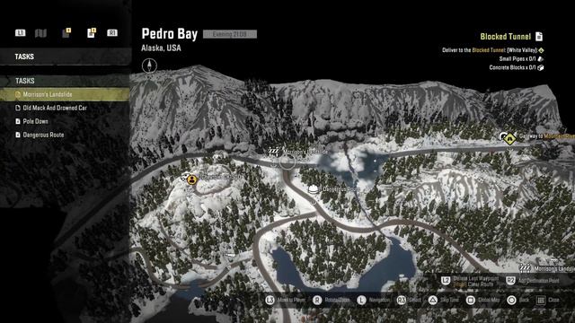 Snow Runner - All Upgrades in Pedro Bay - Alaska смотреть онлайн