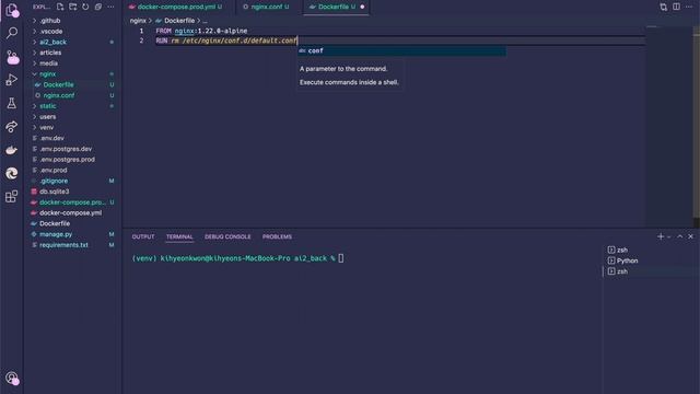 Django Postgres Nginx Docker 5 nginx смотреть онлайн