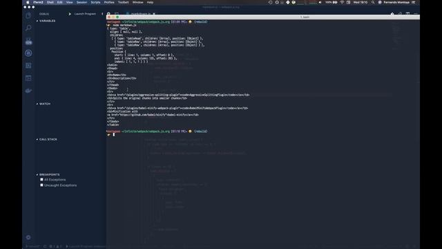 webpack docs website - responsive tables смотреть онлайн